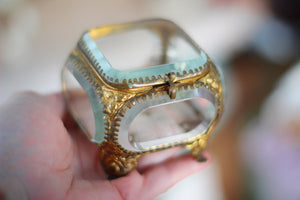 Antique French Victorian Jewelry Box