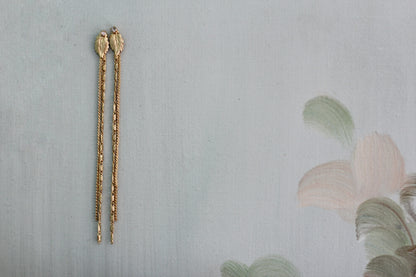 Preorder* Aerin Crystals Chains Earrings