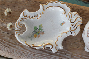 Vintage Hand Painted Floral Porcelain Set