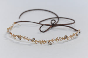 Preorder*** Juliette Leaves, Pearls & Crystals Wreath