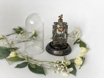 Antique Dome Clock Perfume Bottle