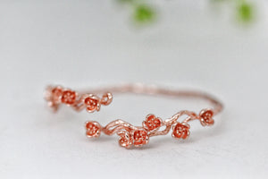 Sakura / Cherry Blossom Branch Bracelet
