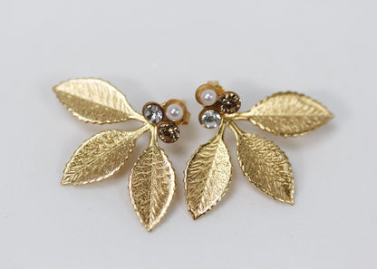 Lilian Stud & Jacket Earrings