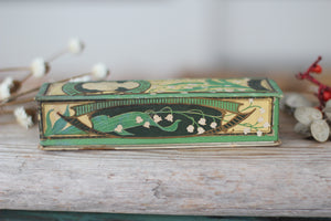 Antique Floral Lily of the Valley Perfume Bottle