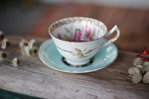 Vintage Flowers Paragon & Collingwood Mix Tea Cup Set