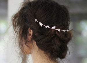 Juniper Crystals & Pearls Wreath