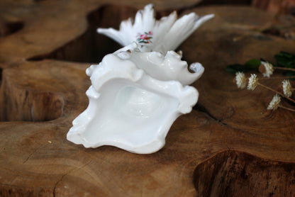Antique Floral Porcelain Vass