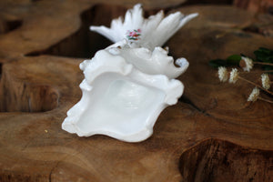 Antique Floral Porcelain Vass