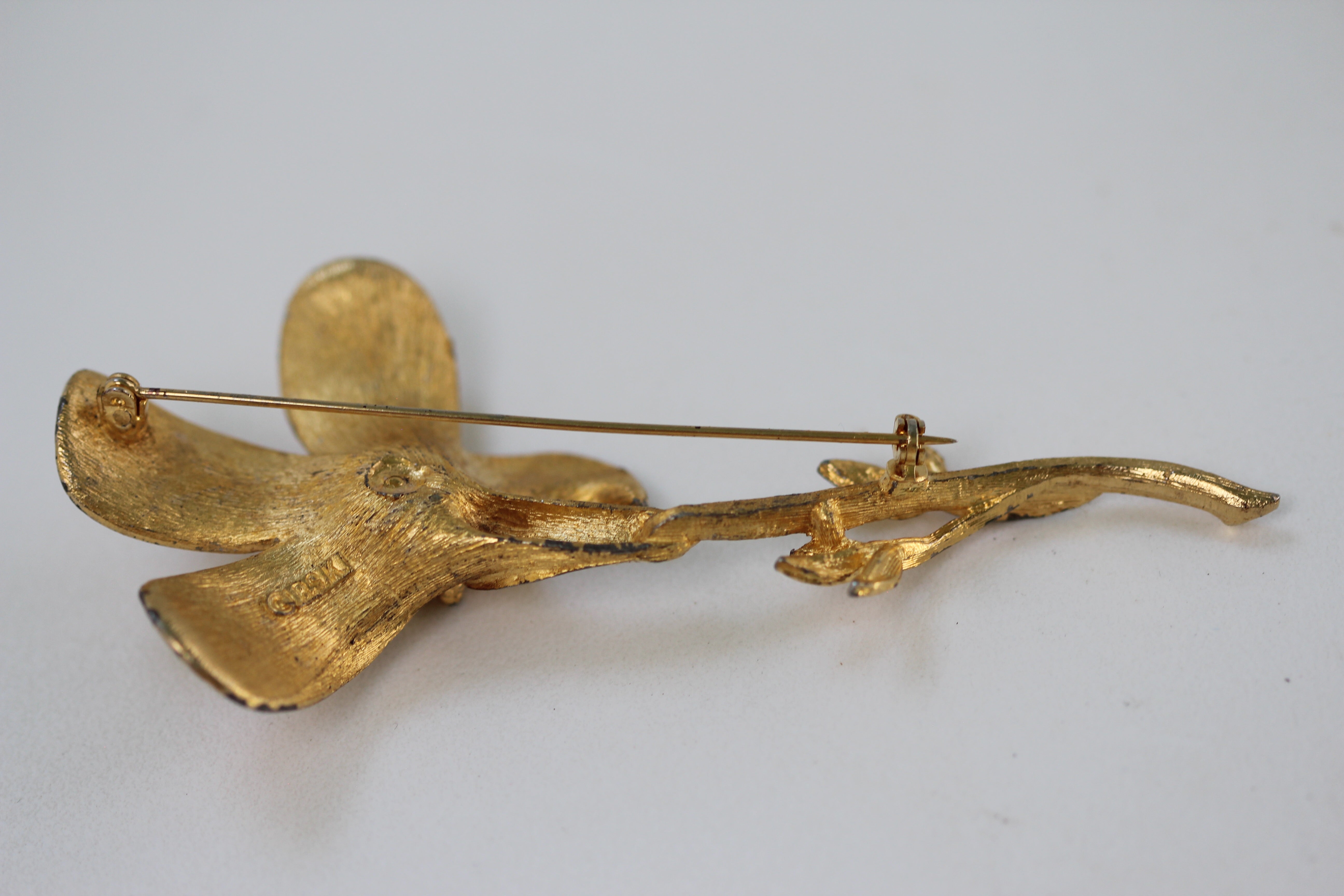 Large Flower Brooch