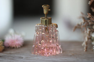 Vintage Pink Perfume Bottle