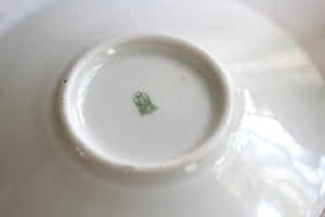 Antique Tiny Blue Flowers Tea Cup Set