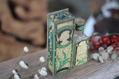 Antique Floral Lily of the Valley Perfume Bottle