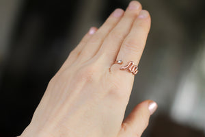 Preorder * Snake Crystal Ring