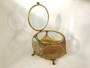 Lion Feet Victorian Jewelry Box