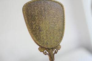 Antique Bronze Hand Mirror