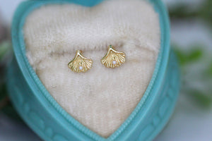 Ginkgo Earrings