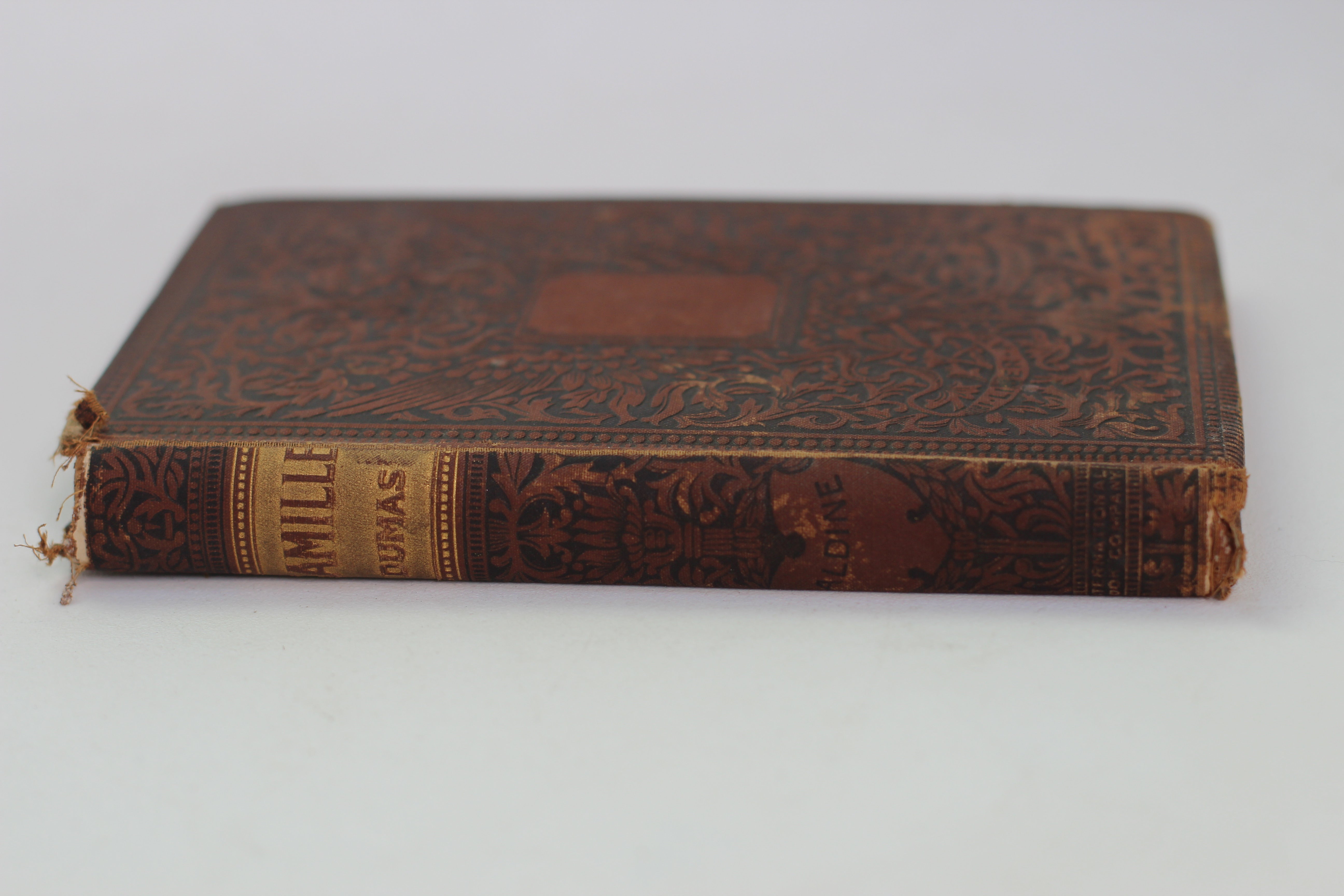 Antique Book, Camille by Alexander Dumas, 1852, Hardback.