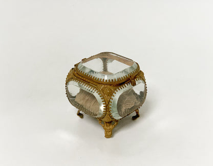 Antique French Victorian Jewelry Box