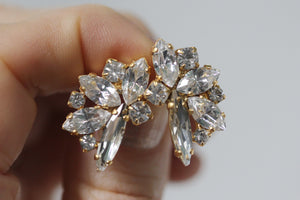 Preorder* Crystal Cluster Earrings