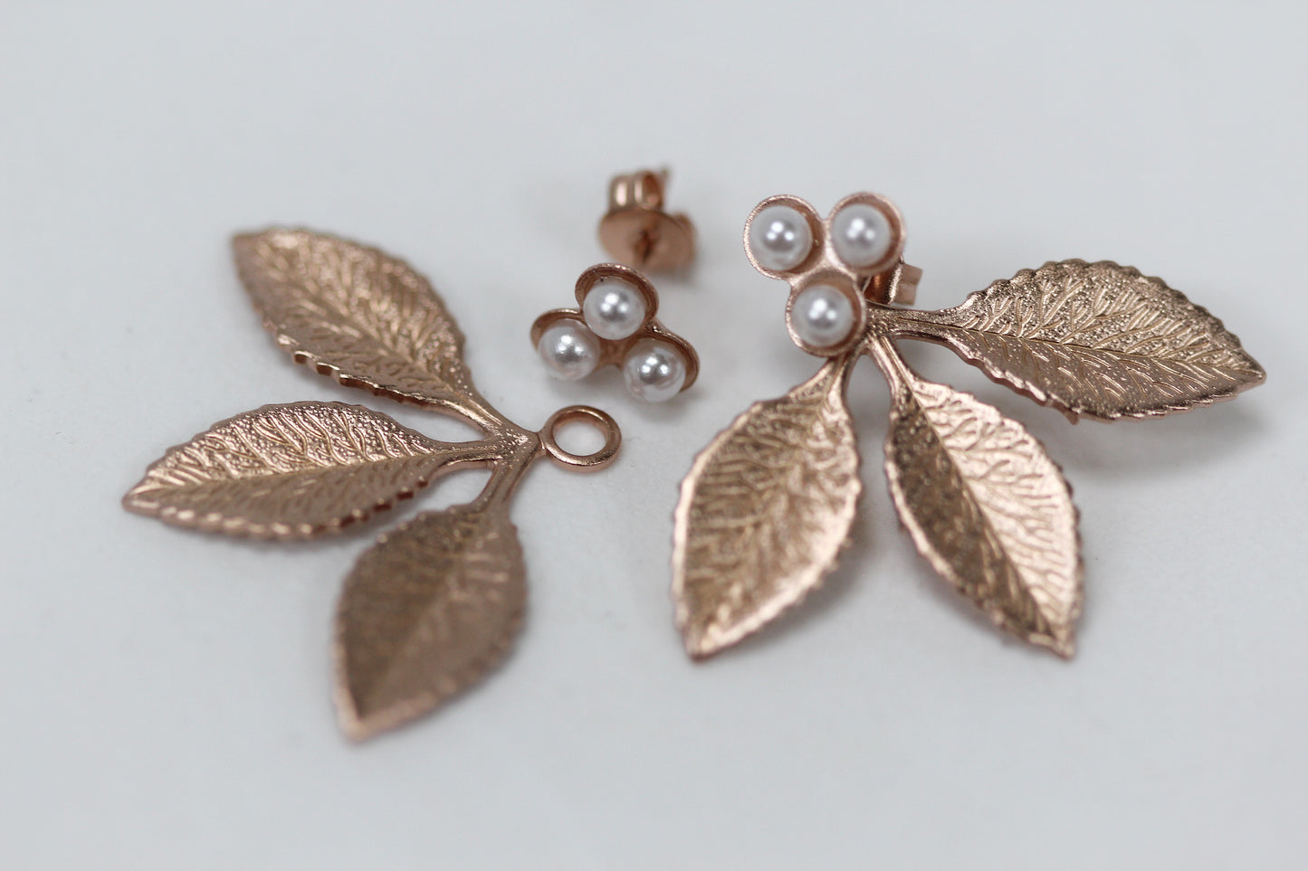 Lilian Stud & Jacket Earrings