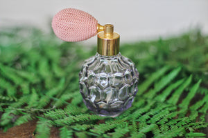 Vintage Purple Perfume Bottle