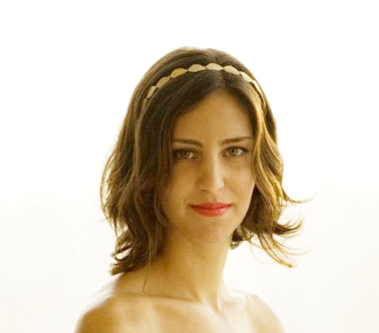 Preorder* Small Fabric Leaf Headband