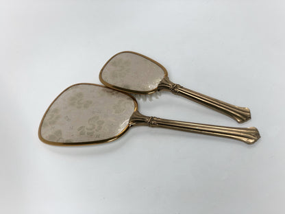 Antique Mauve Flowers Vanity Set