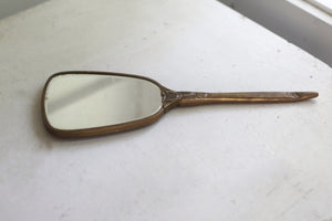 Antique Distressed Hand Mirror