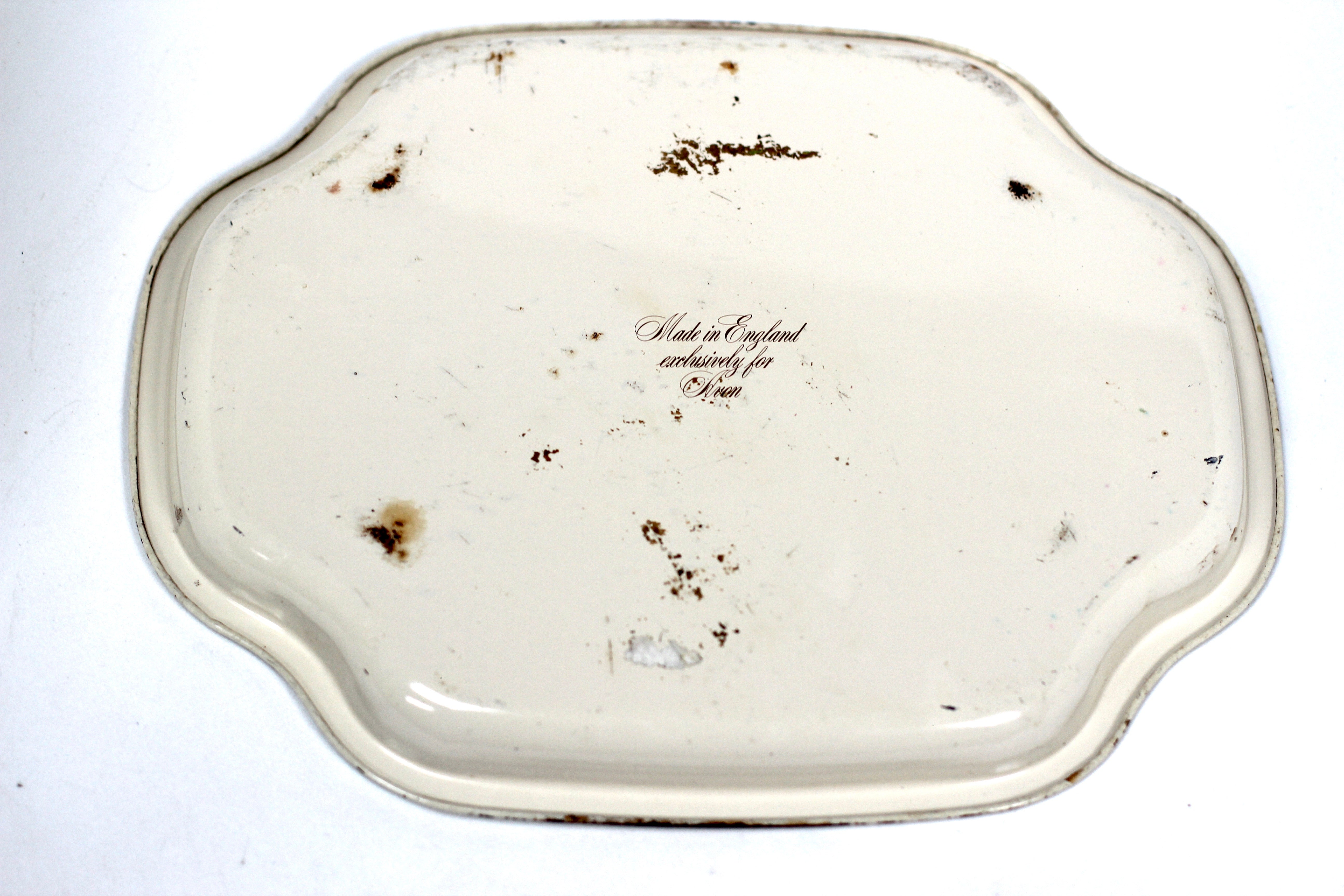 Vintage Avon Floral Tin Tray