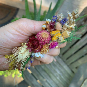 Preorder * Fairy Dried Flowers Barrette