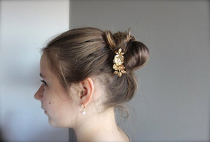 Blooming Flowers Hair Prong