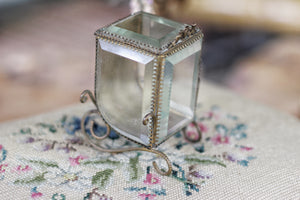 Antique Rare Carriage Jewelry Box