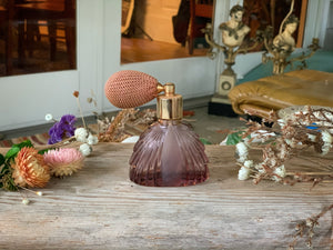 Vintage Irice Purple Perfume Bottle