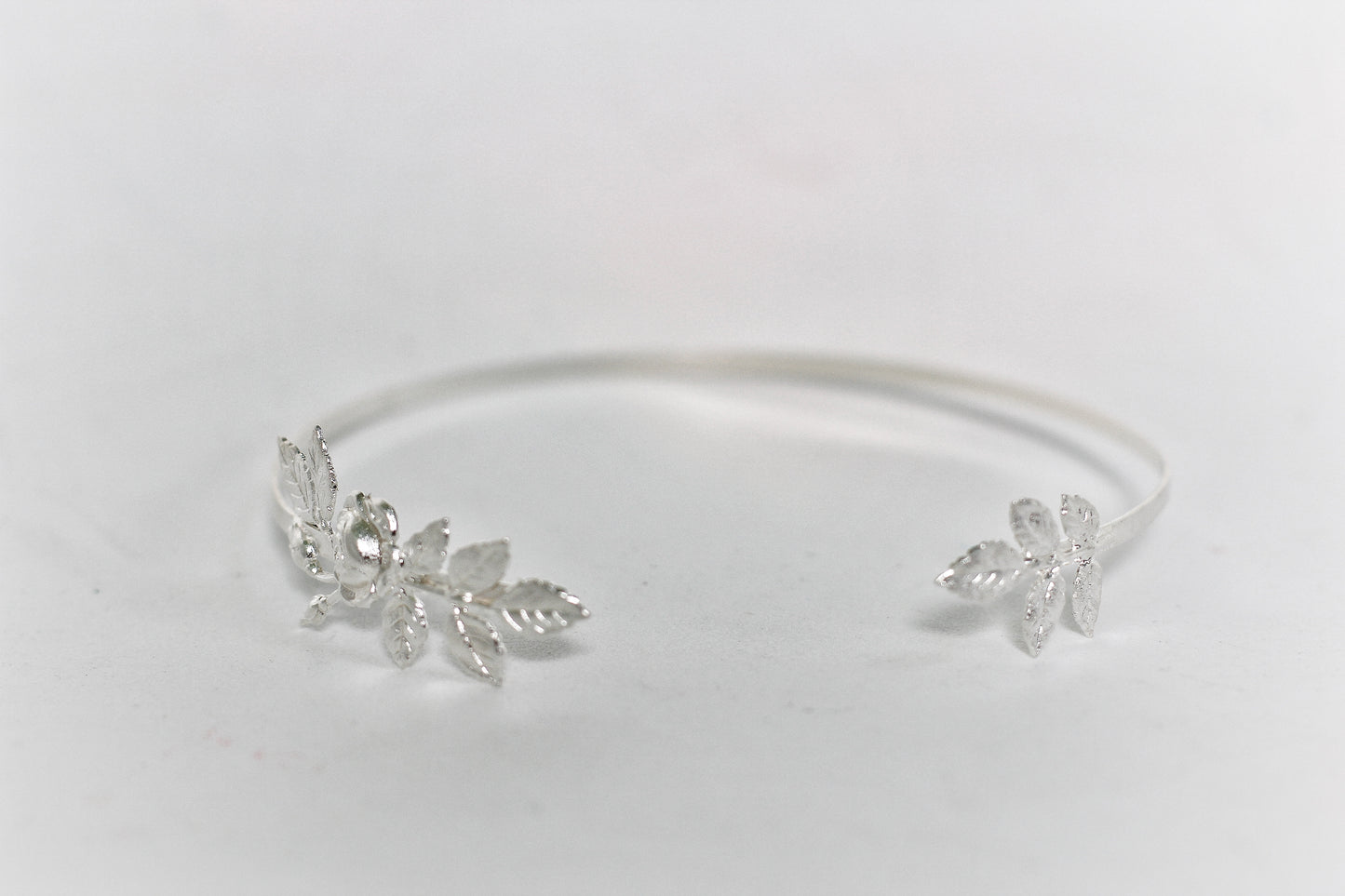 Preorder * Asymmetric Rose Floral Choker