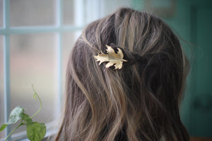 Preorder* Large Fig Leaf Hair Clip