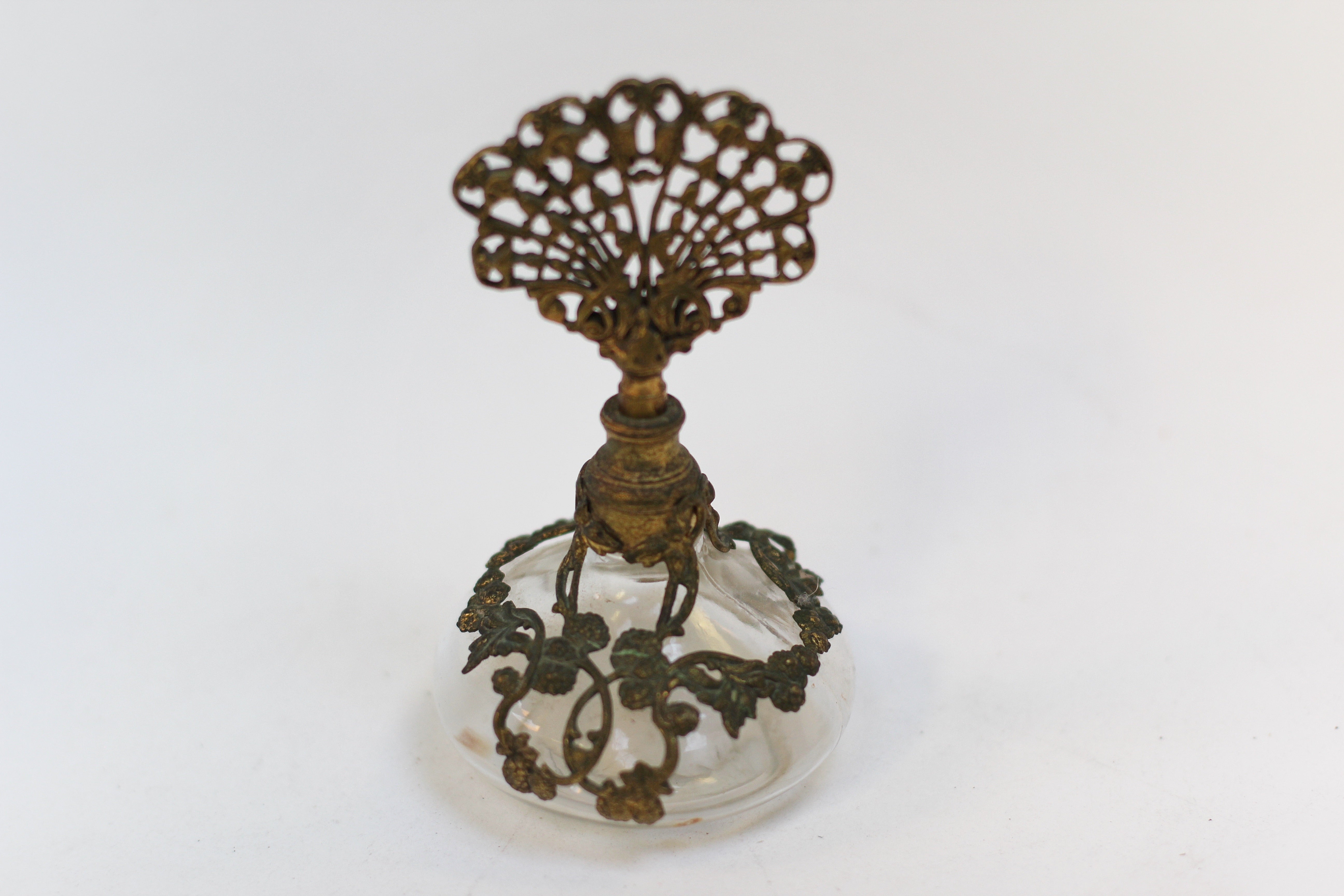 Antique Filigree Perfume Bottle