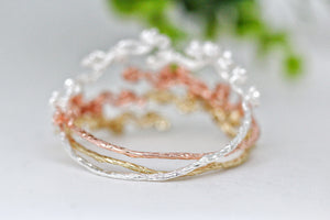 Sakura / Cherry Blossom Branch Bracelet