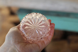 Antique Pink Long Spray Automizer Perfume Bottle