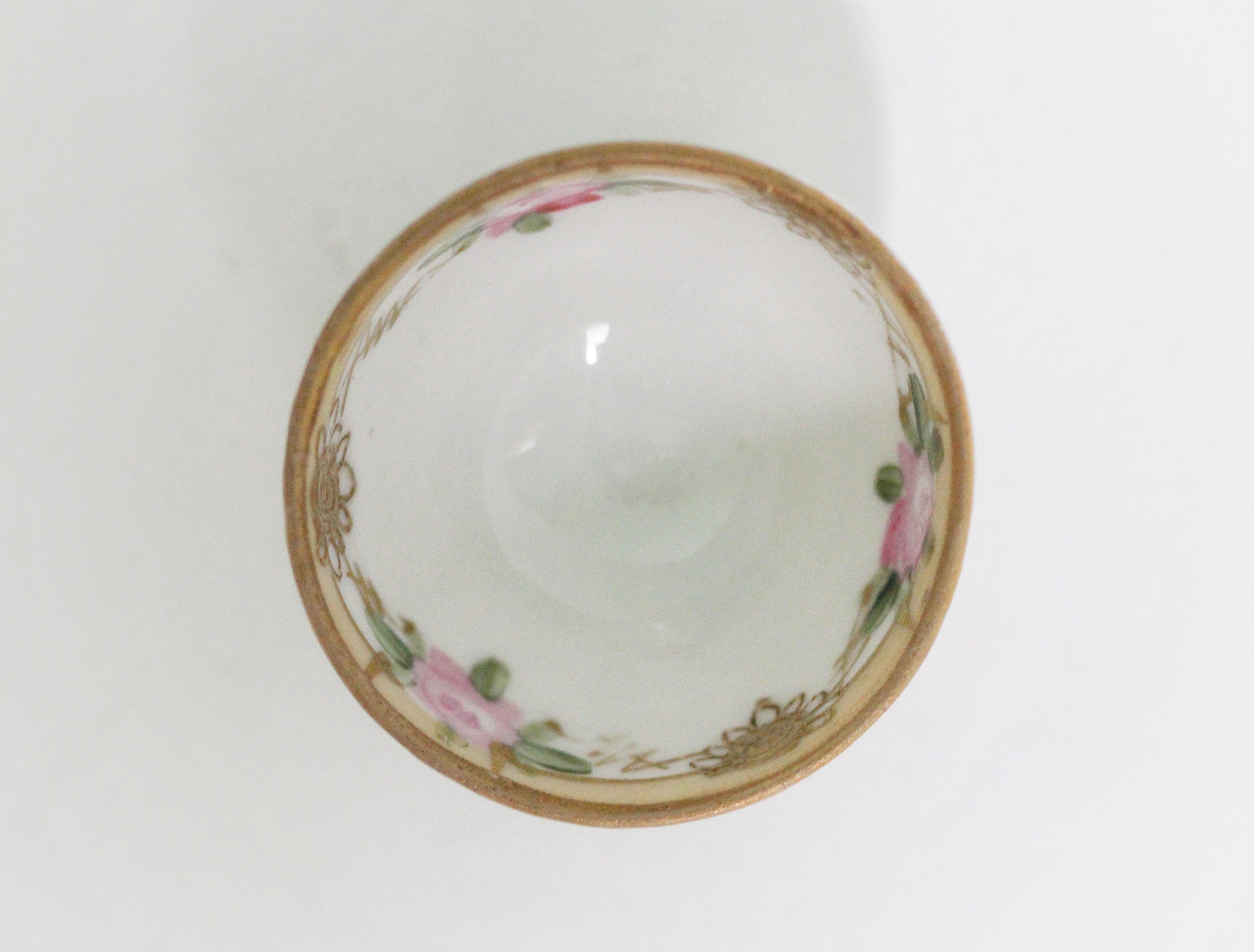 Vintage Miniature Floral Ring Dish
