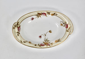 Antique Hand Painted Nippon Porcelain Dish