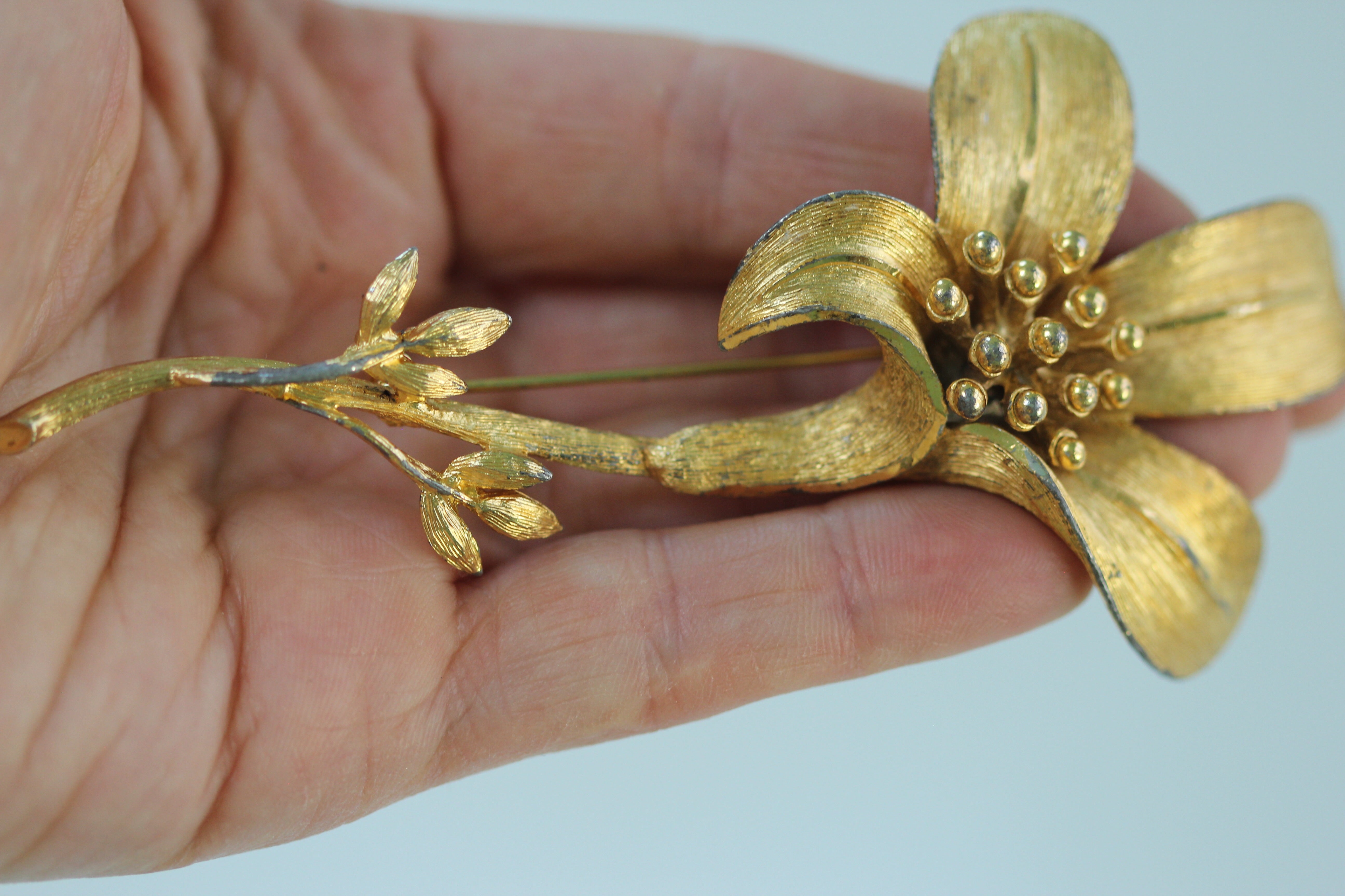 Large Flower Brooch