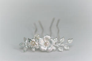 Blooming Flowers Hair Prong
