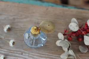 Antique Light Blue Perfume Bottle