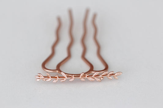 Blooming Twig Branch Hair Prong