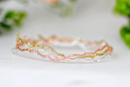 Rustic Branch w/ Crystals Choker