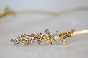 Spring Bloom Floral Goddess Crown