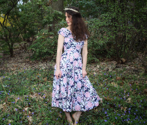Vintage Floral Laura Ashley Dress