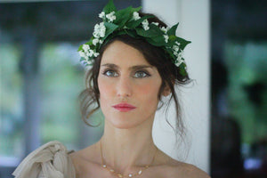 DIY Floral Leaves Goddess Crown Kit