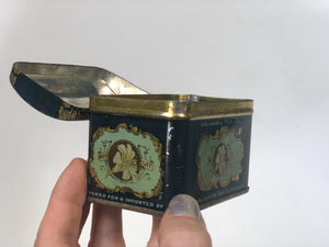 Antique Columbia Tea Co Tin Trinket