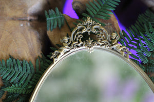 Antique Cherubs / Angels Mirror Tray